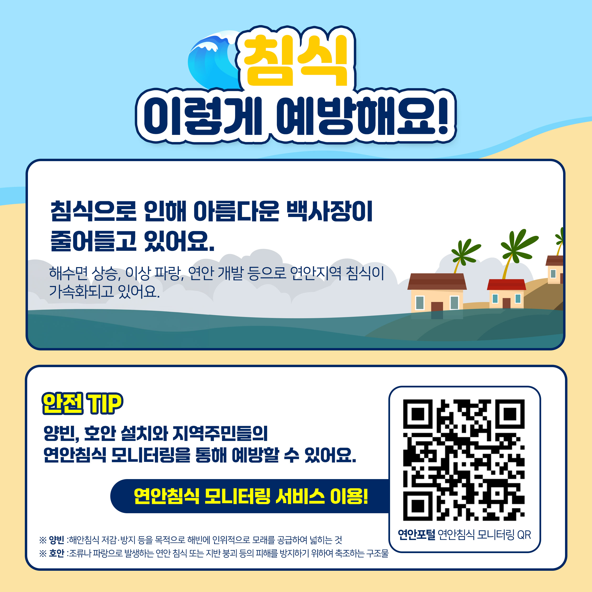 연안재해 이렇게 예방해요! 관련사진 3 보기