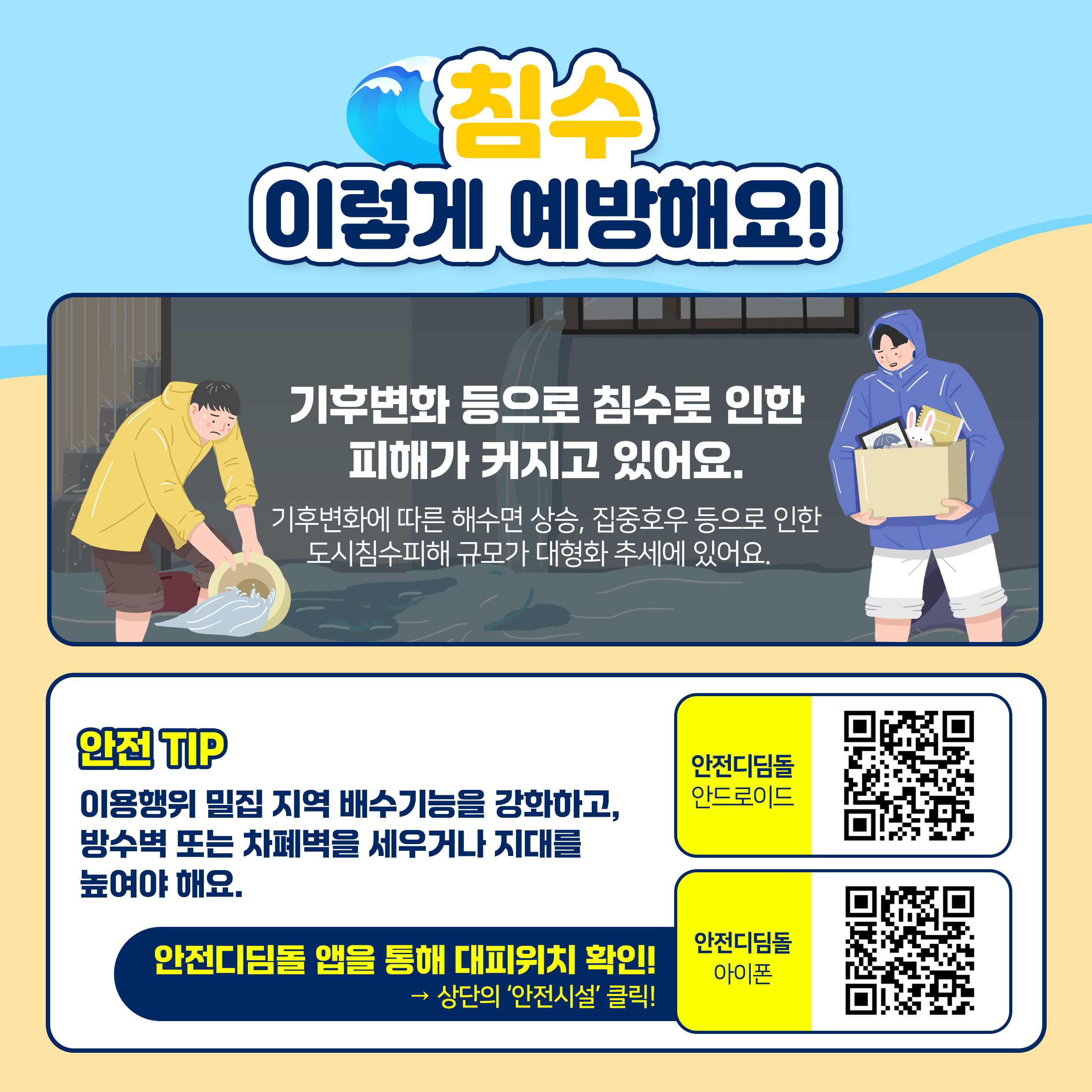 연안재해 이렇게 예방해요! 관련사진 4 보기